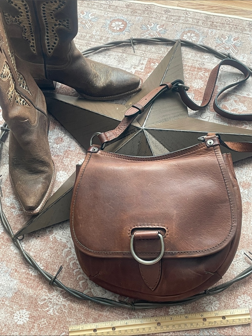 Frye Amy Saddle Crossbody Bag